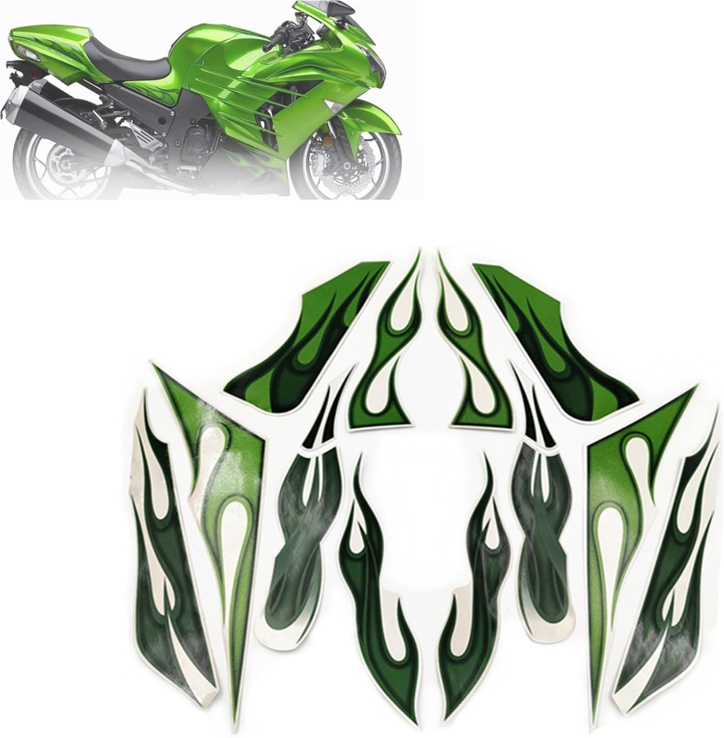 タンクプロテクター オートバイ車両全体フェアリングキットステッカー